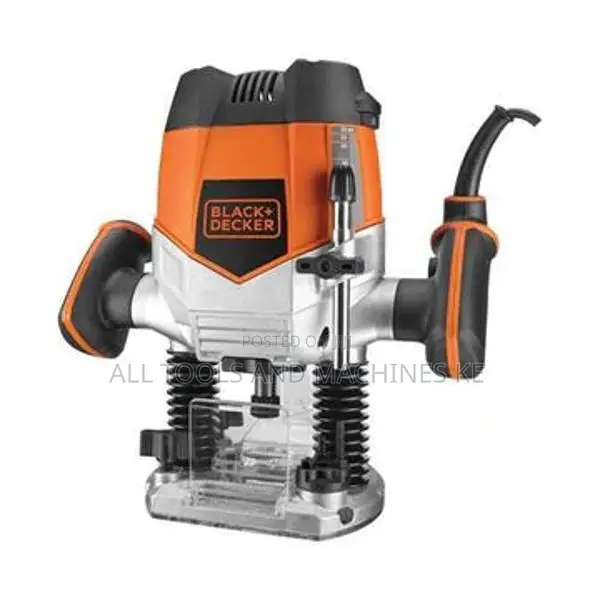 BLACK and DECKER 1600W 12.7mm Electric Router Reliable High-Precision