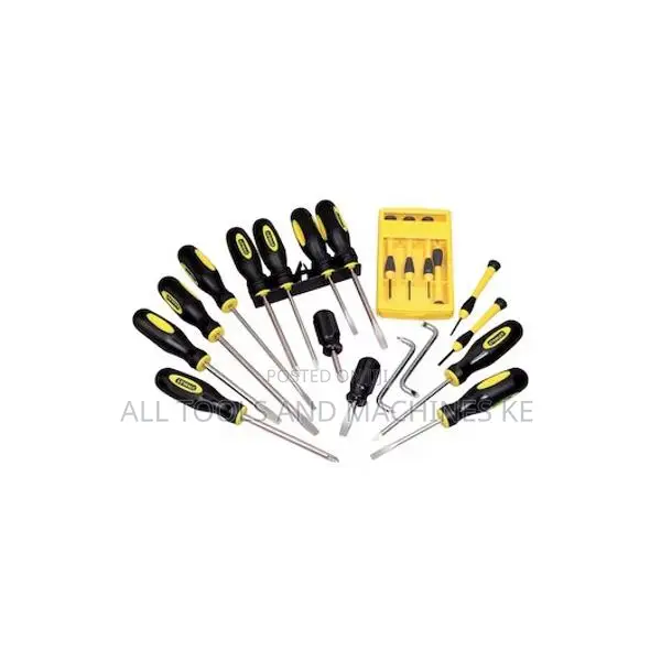 STANLEY 20 PCS Screwdriver Set Durable Ergonomic Tool Kit