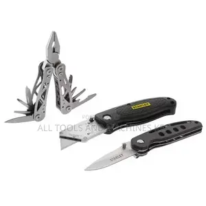 Stanley FATMAX 3 Pack Multi Tool and Knife Set Durable Versatile