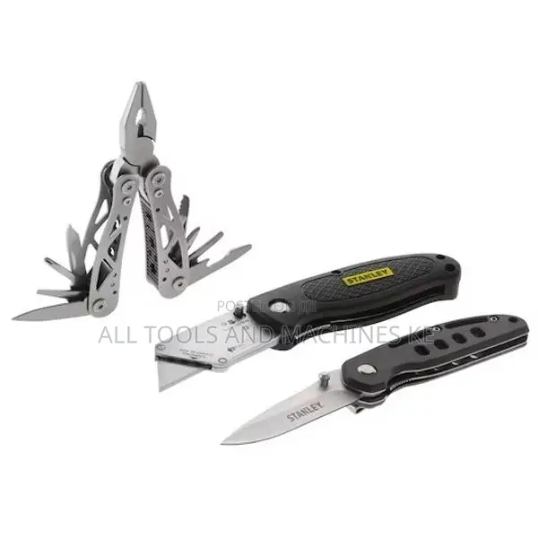 Stanley FATMAX 3 Pack Multi Tool and Knife Set Durable Versatile