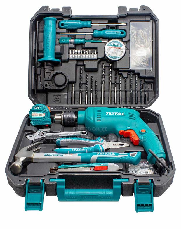 TOTAL 115 Pcs Tools Set THKTHP1152 Ultimate Professional Hand Tool Kit - thumbnail 2