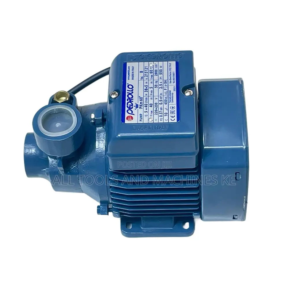 Pedrollo PKm60 Water Pump 0.5HP – 40m Head & 40L/min Flow