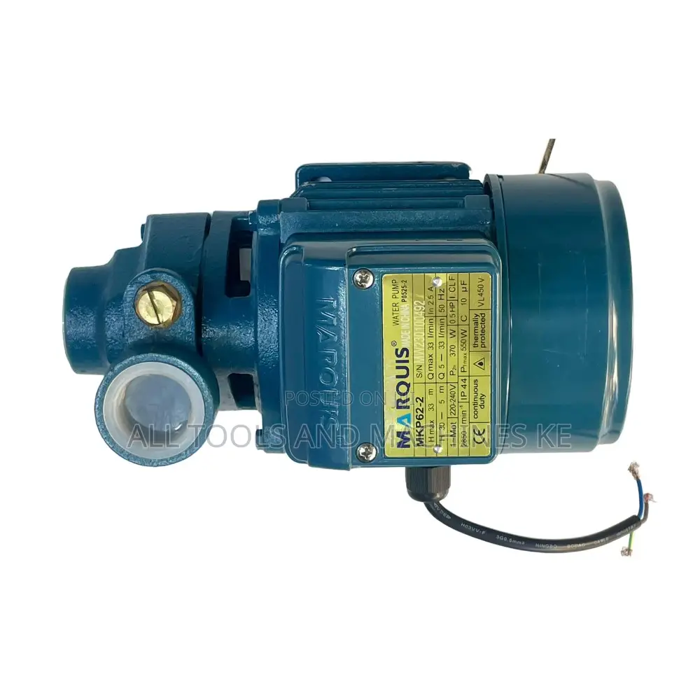 Marquis Booster Pump 0.5HP MKP62-2 – Powerful 35m Head And 35L