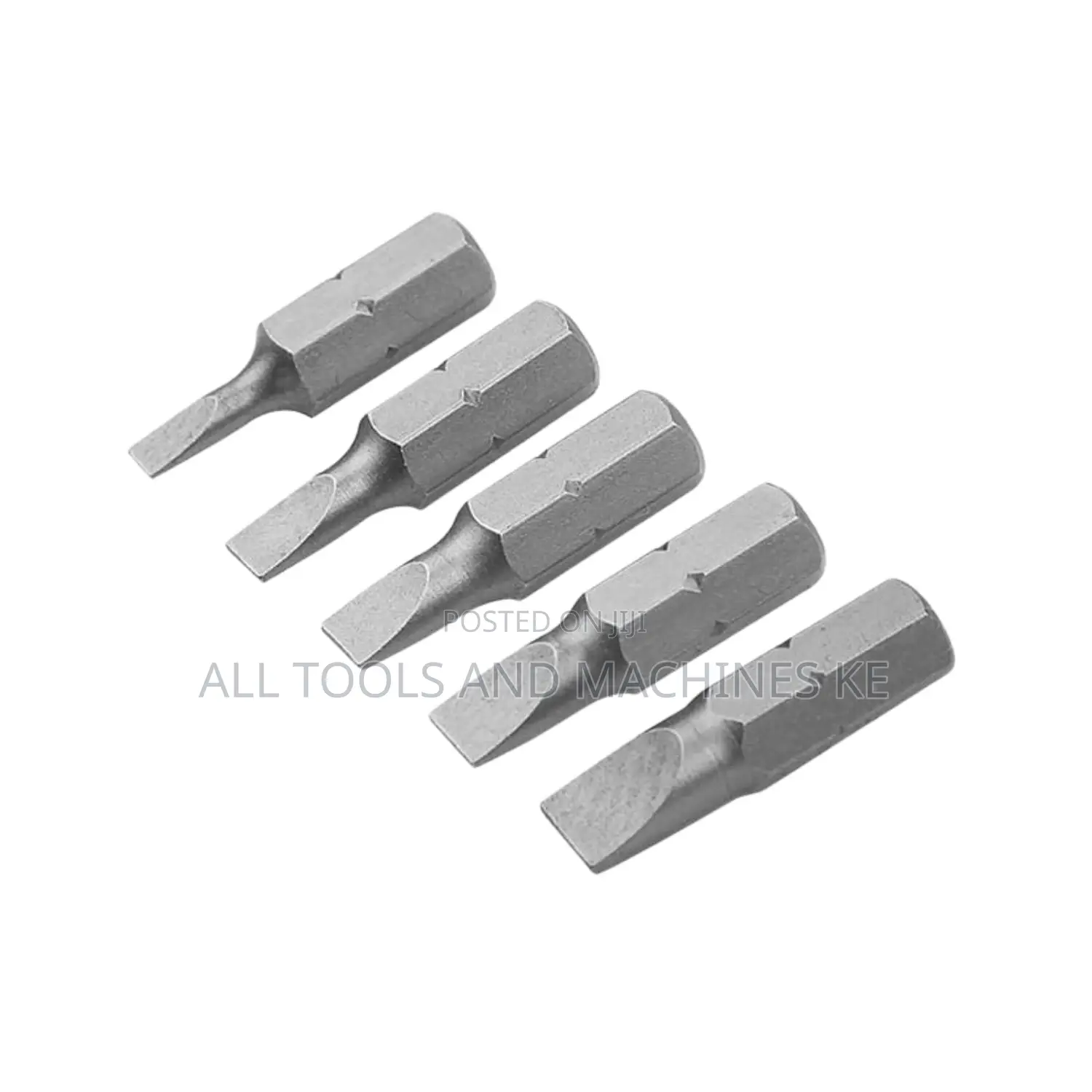 TOLSEN Industrial 5PCS Screwdriver Bit Set SL3.0 SL4.0 SL4.5 SL5.5 SL6