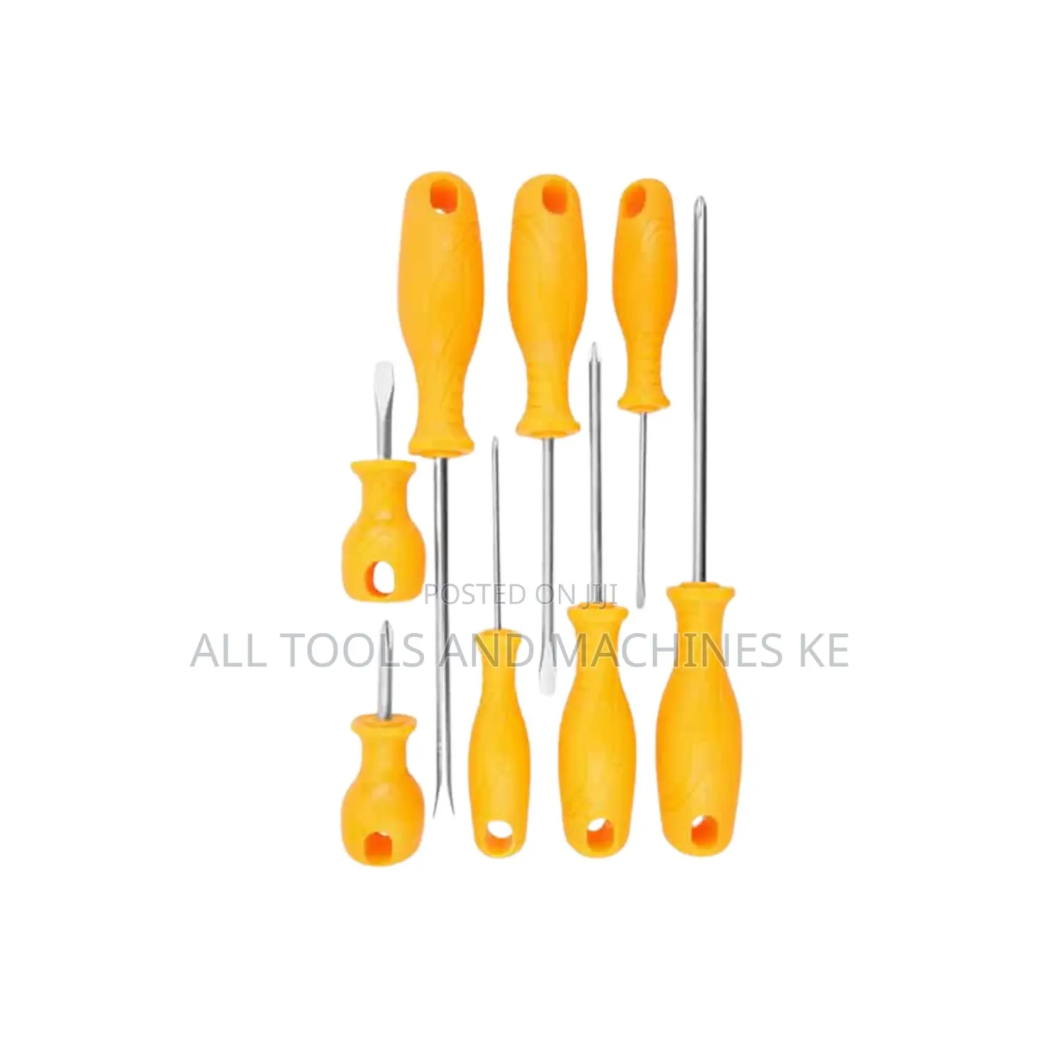 Ultimate TOLSEN 8PCS Screwdriver Set (-) (+)