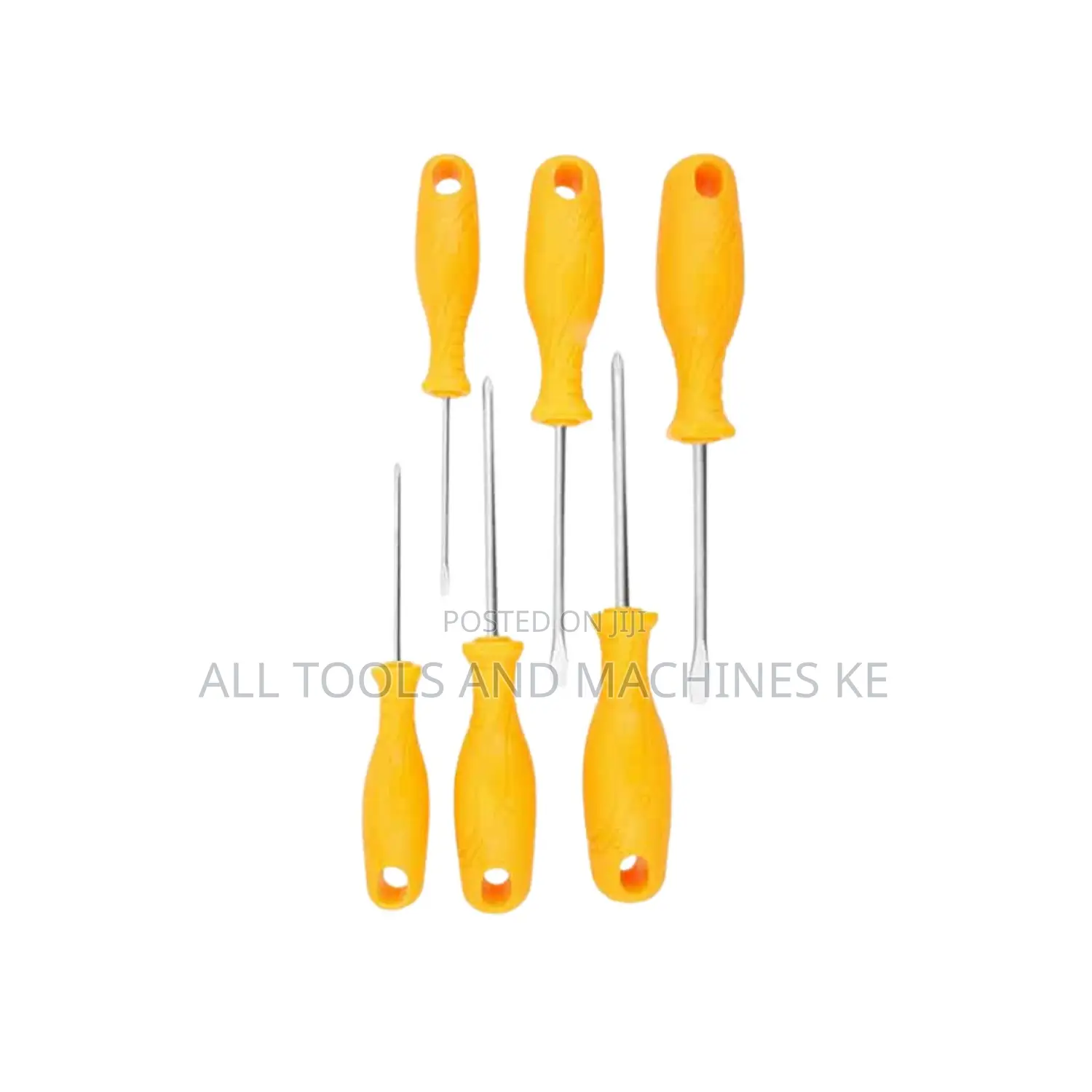 Tolsen 6PCS Screwdriver Set Industrial Ultimate Ergonomic Anti-Slip