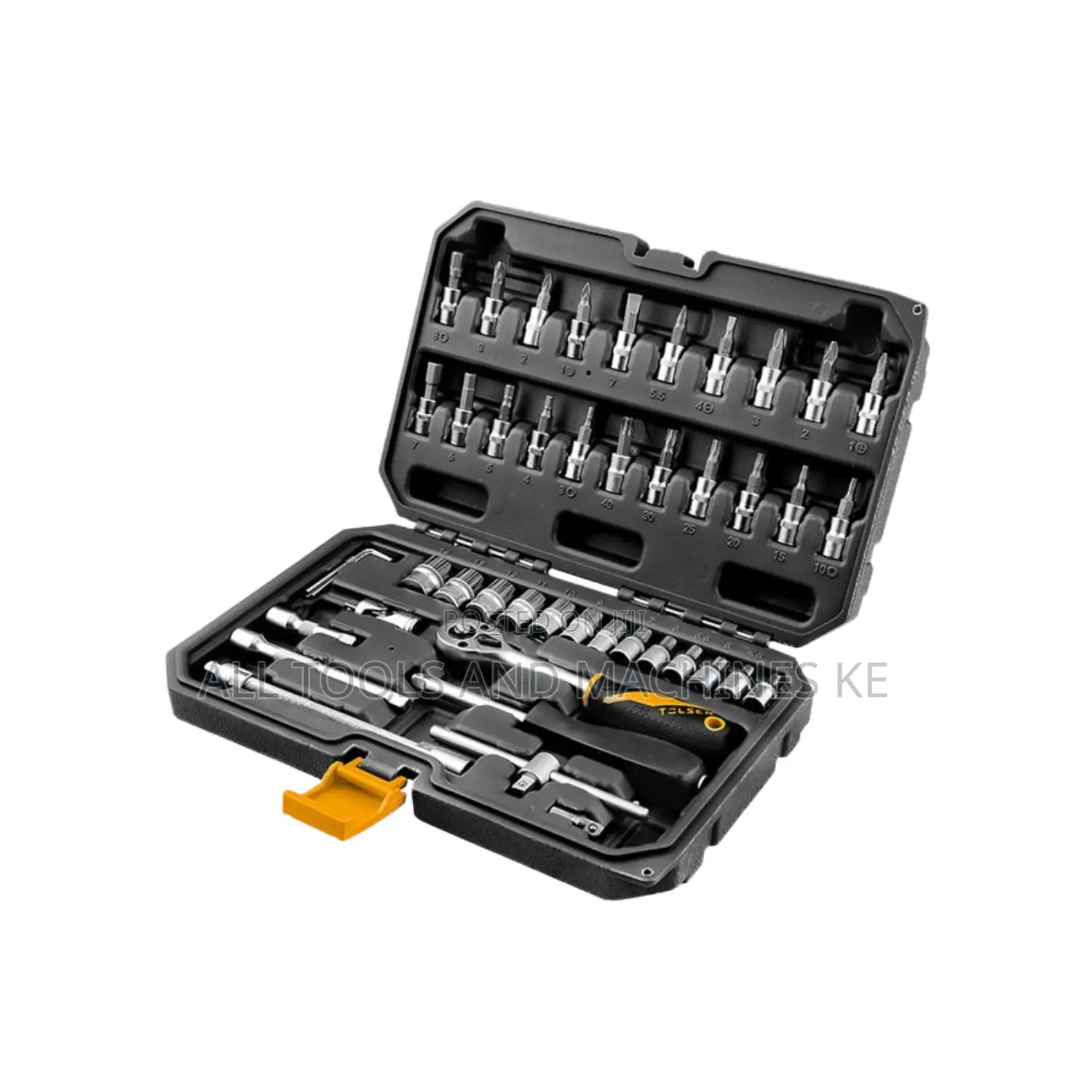 TOLSEN Industrial 46PCS 1/4 INCH Socket Set