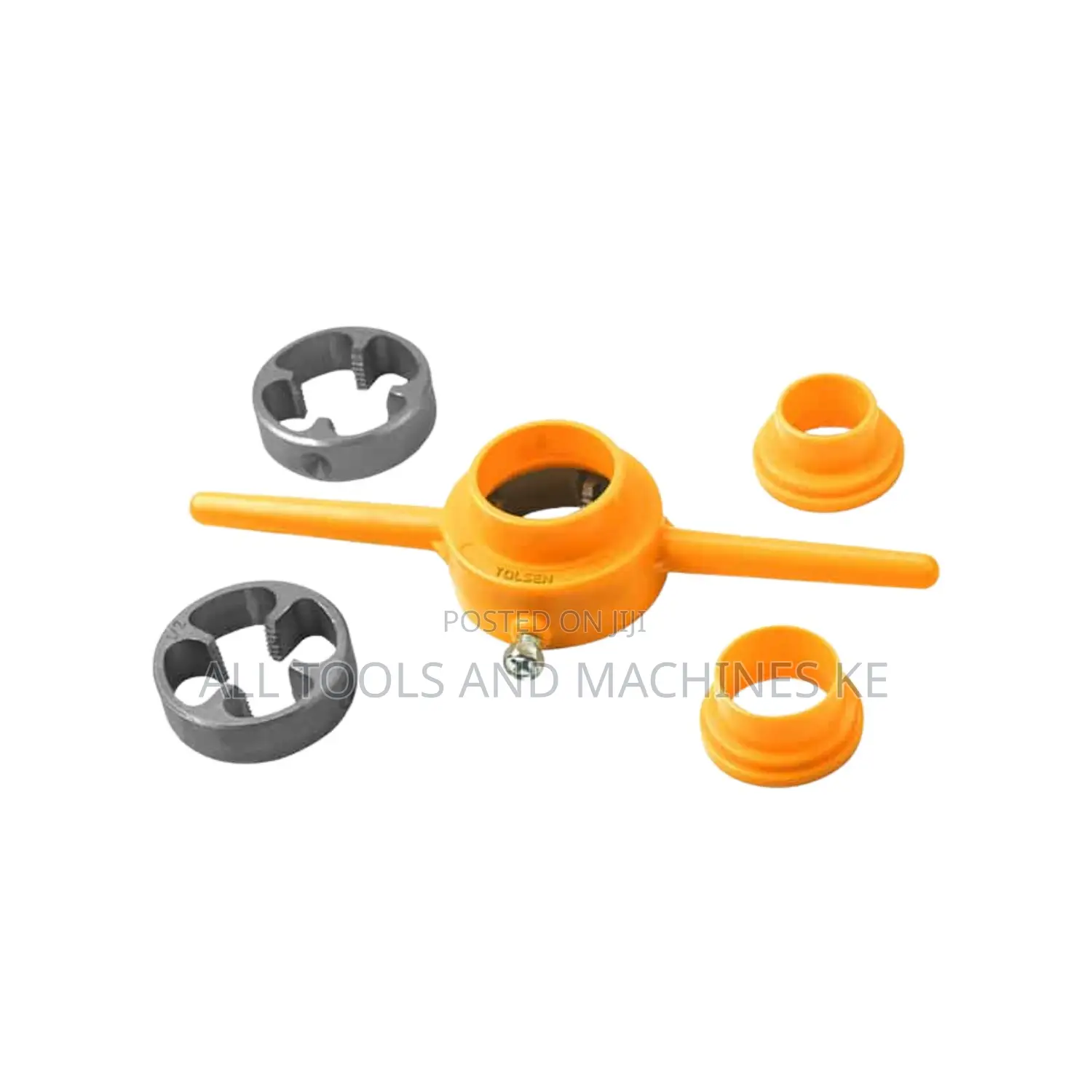 Durable TOLSEN PVC Pipe Threading Set for Ultimate Precise NPT Threads
