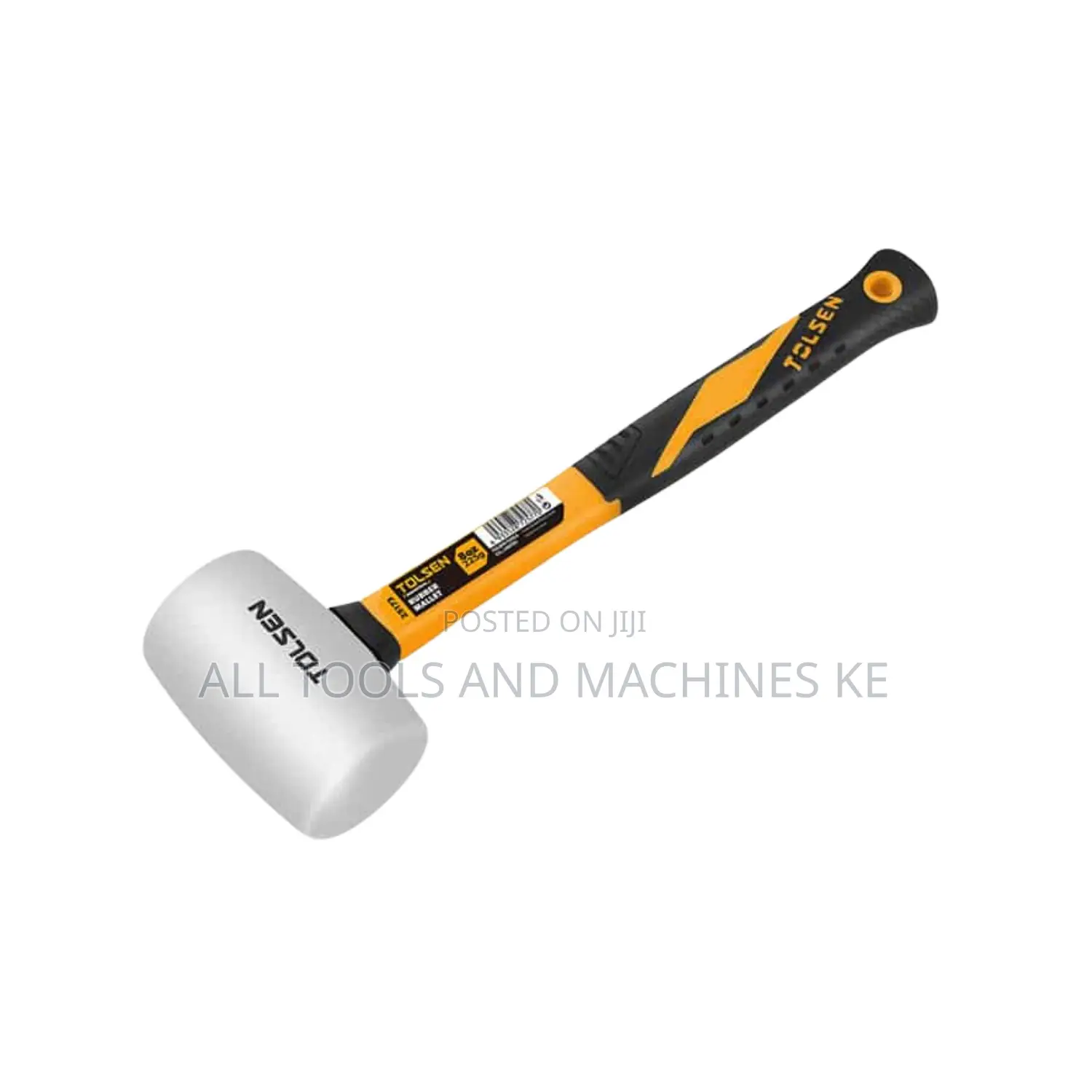 TOLSEN Industrial Rubber Mallet 675g Ultimate Durable Natural Rubber