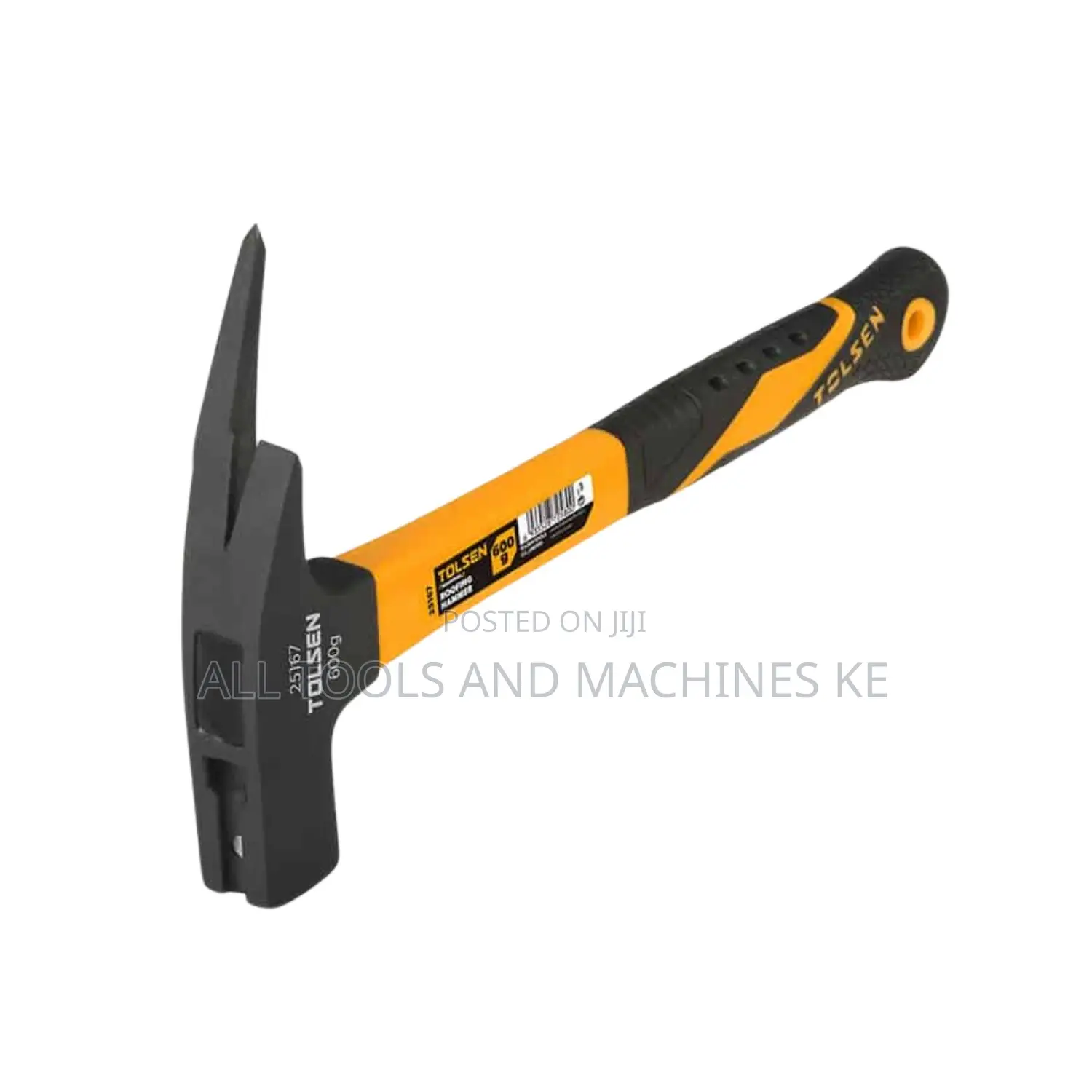 TOLSEN Industrial Roofing Hammer 600g Ultimate Durable Drop Forged