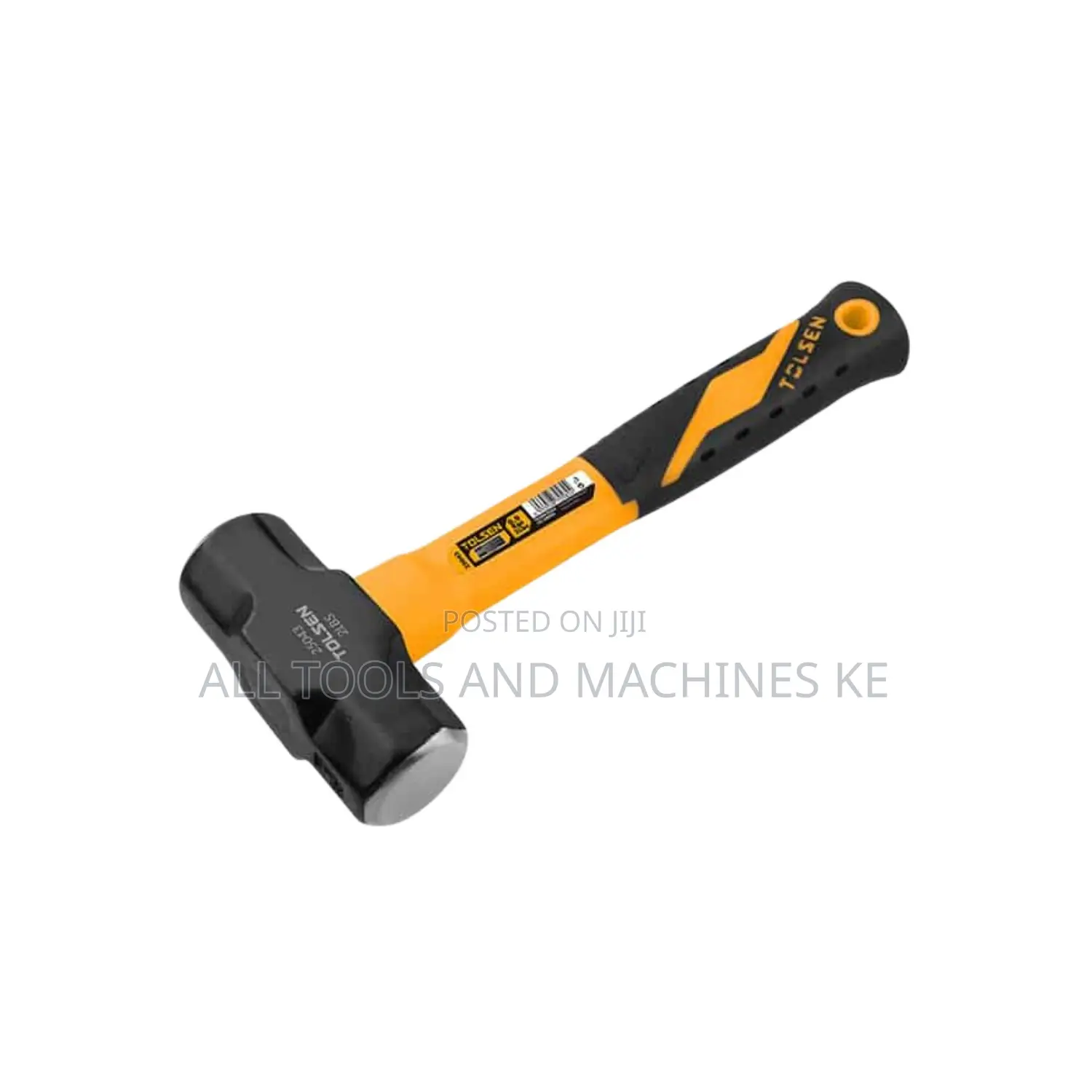 TOLSEN Sledge Hammer 4LB Drop Forged Ultra Powerful Carbon Steel
