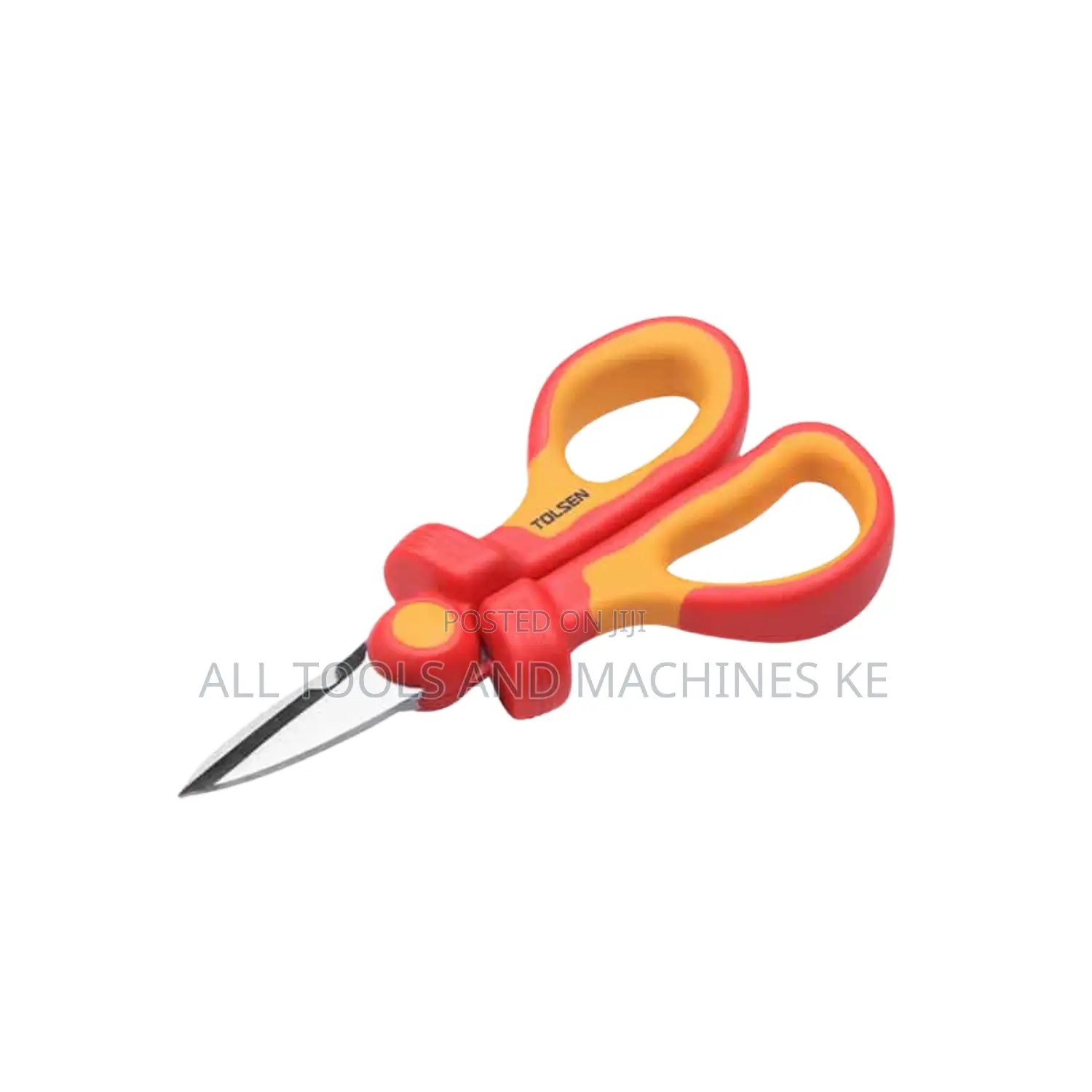 TOLSEN Premium Insulated Scissor 160mm Durable Safe and Professional
