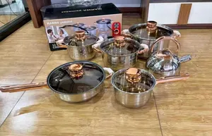 12 Pieces Engelberg Stainless Cookware Set