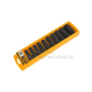 Ultimate TOLSEN Industrial 10PCS 1/2 Inch Deep Impact Socket Set 10