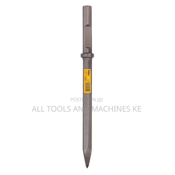 DEWALT HEX CHISEL POINTED 400mm Durable and Powerful Concrete Chisel