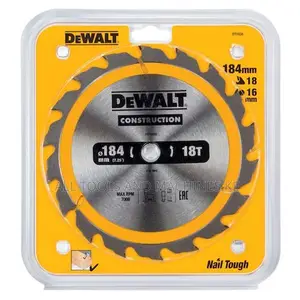 DEWALT CIRCULAR SAW BLADE 184X16MM 18T AC Powerful Durable Tool