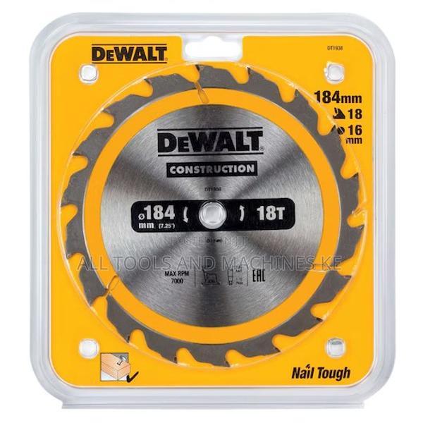 DEWALT CIRCULAR SAW BLADE 184X16MM 18T AC Powerful Durable Tool