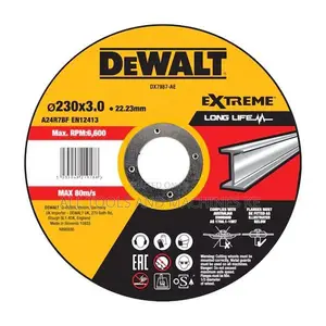 DEWALT 230MM X 3MM X 22MM Extreme Metal Cutting Disc Professional High