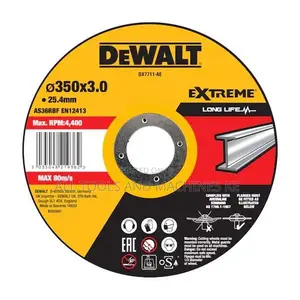DEWALT 350X2.6X25.4 Metal Cutting Disc Professional Industrial Cutting