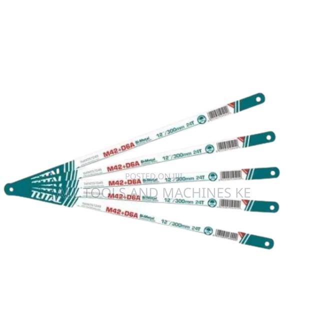 Total Bi-Metal Hacksaw Blade 5PCS Set THTKT57245