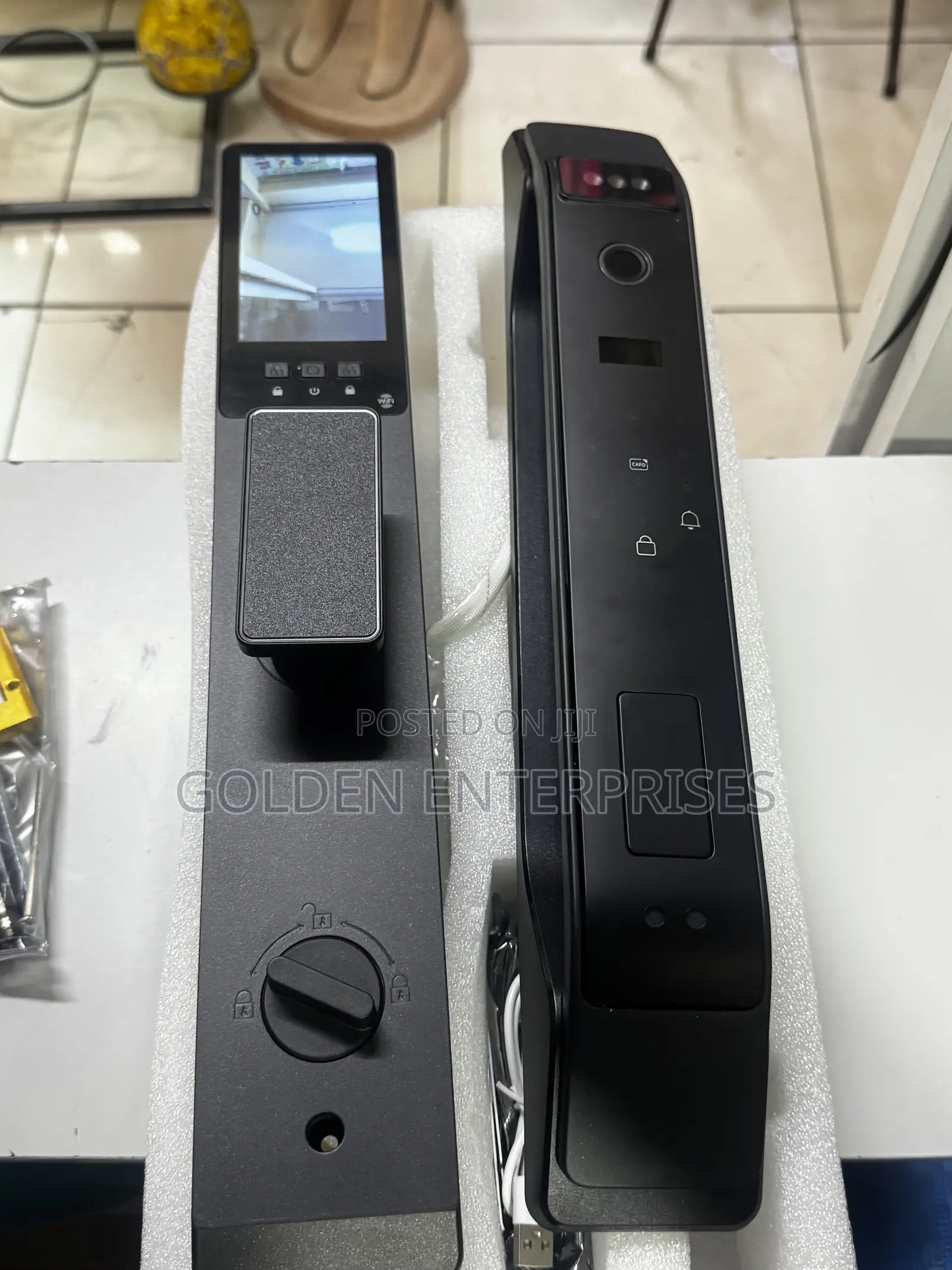 WiFi Smart Door Lock With Built-in Camera, Fingerprint App Control