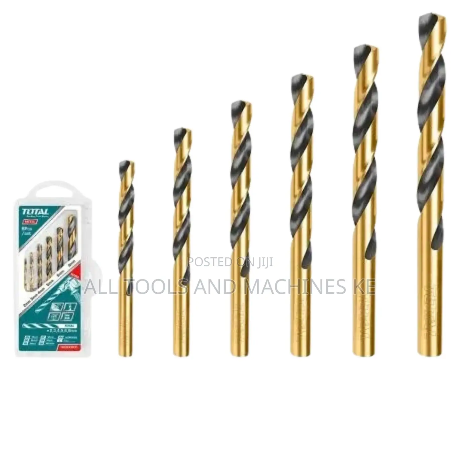 6PCS HSS Twist Drill Bits Set TACSD0605
