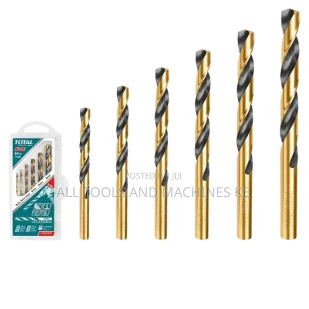6PCS HSS Twist Drill Bits Set TACSD0605