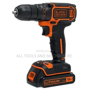 BLACK+DECKER 18V Drill Driver Kit powerful Reliable 400mA Charger Kit