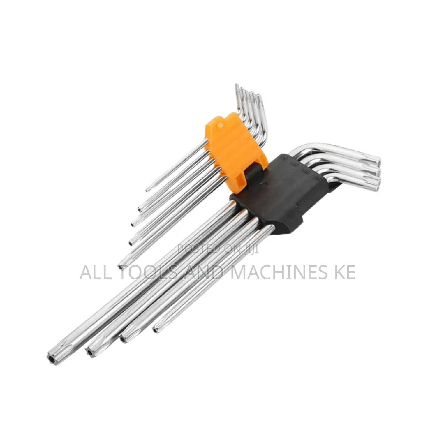 TOLSEN 9PCS Torx Extra Long Arm Hex Key Set T10-T50 CrV