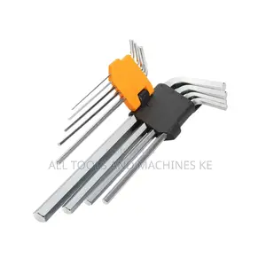 TOLSEN 9PCS Extra Long Arm Hex Key Set 1.5 – 10mm CrV