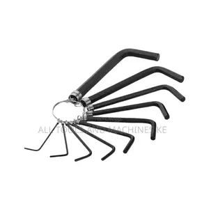 TOLSEN 10PCS Hex Key Set on Ring 1.5 – 10mm