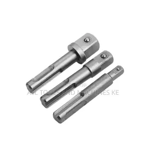 TOLSEN 3PCS SDS-PLUS Adaptor 1/4 3/8 1/2