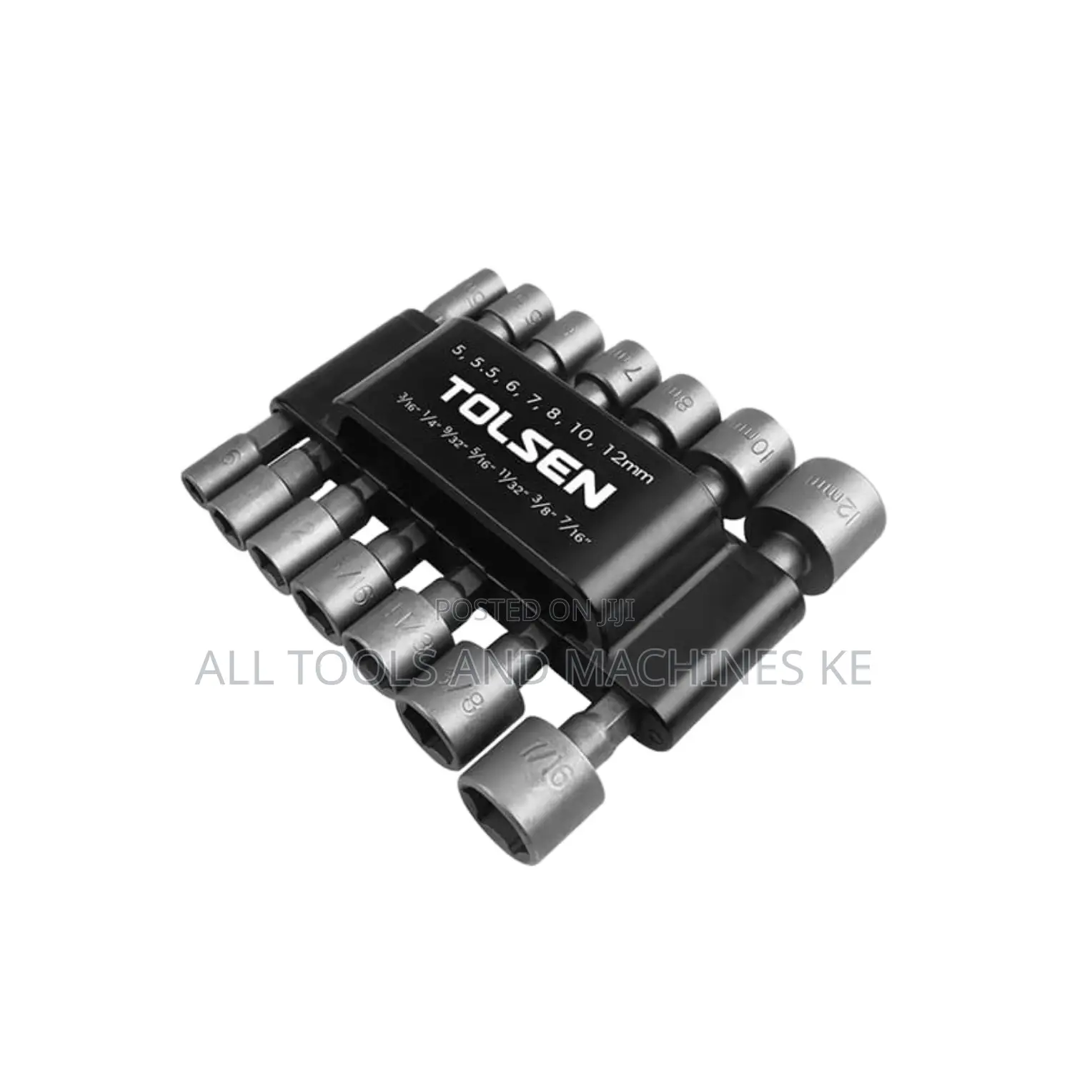 Tolsen 14 Piece Nut Socket Set Magnetic Ultimate Durable Industrial 1