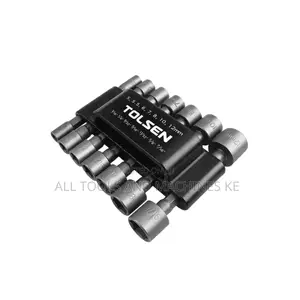 Tolsen 14 Piece Nut Socket Set Magnetic Ultimate Durable Industrial 1