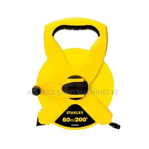 Stanley 60M Fiberglass Yellow Tape Measure Durable Accurate Long Reach