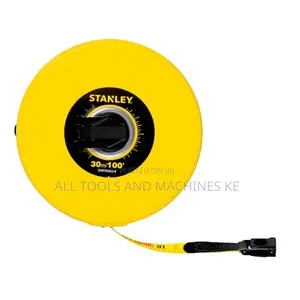 Stanley 30M / 100FT Fiberglass Yellow Tape Measure Durable Accurate