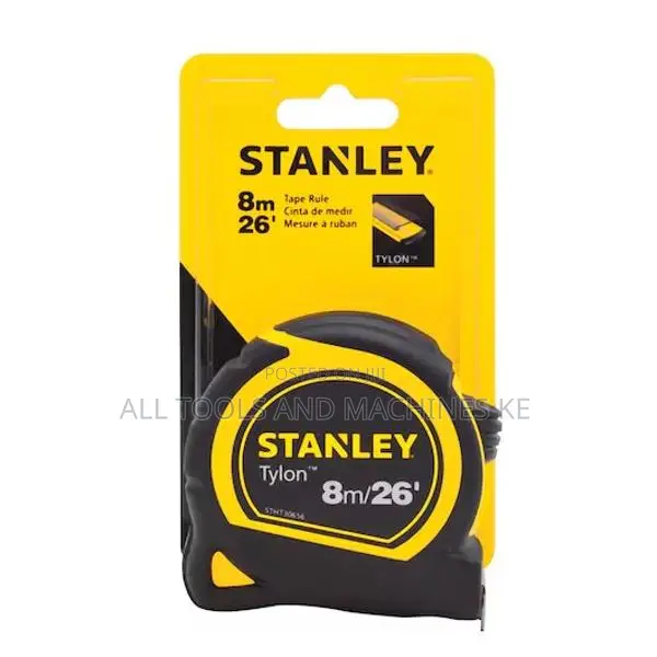 Stanley 8M / 26FT Measuring Tape Durable Accurate Professional Tool