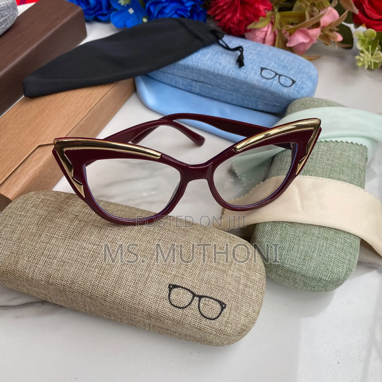 Photocromic Cat Eye Sunglasses Unisex