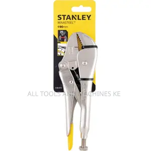 STANLEY 190MM LOCKING PLIERS STRAIGHT JAW ULTIMATE SELF GRIP TOOL