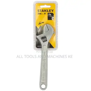 STANLEY Adjustable Wrench 200mm – Ultimate Heavy-Duty Professional