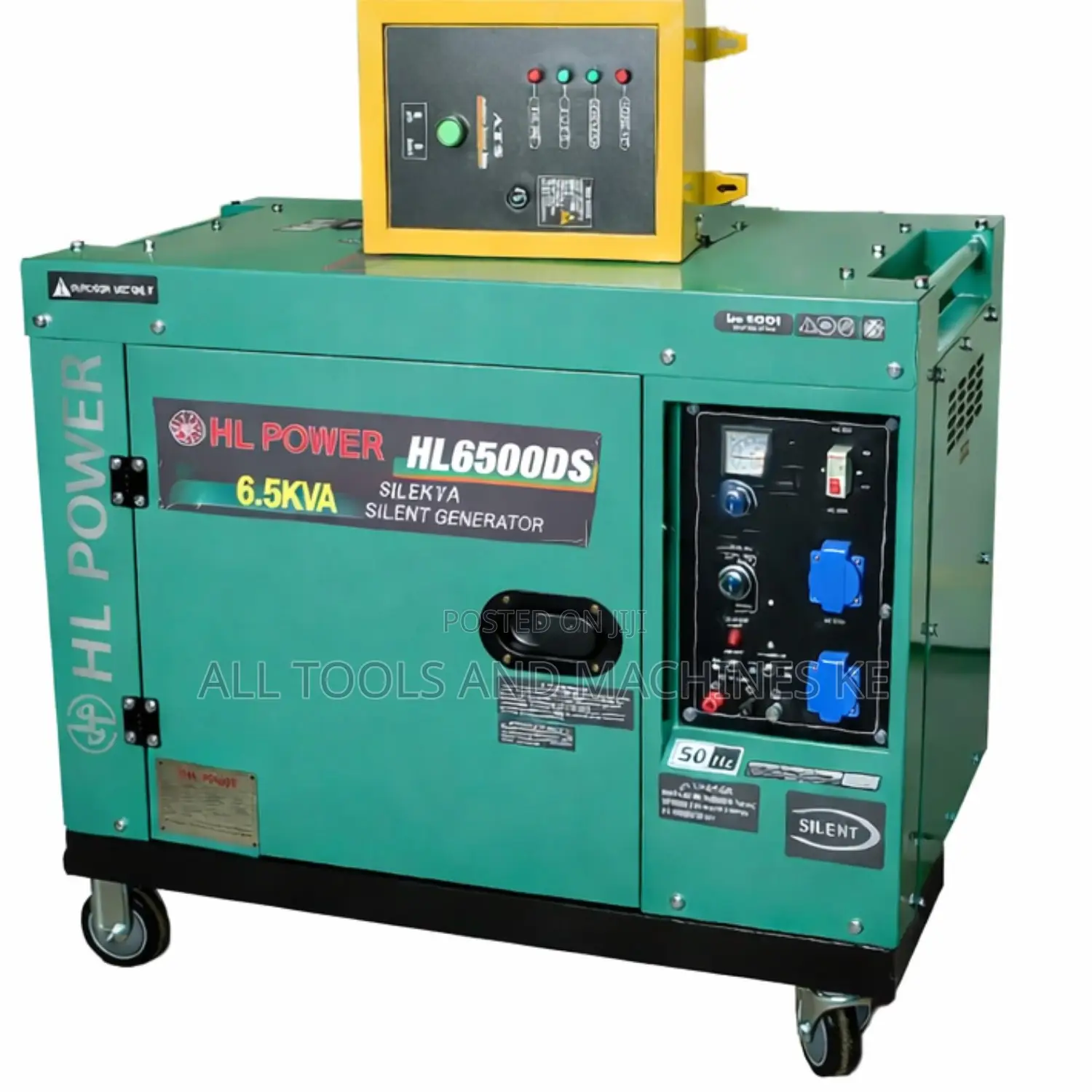 HL6500DS Generator with ATS – Powerful 6.5KVA Silent Diesel Backup