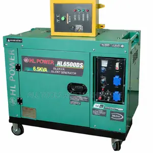 HL6500DS Generator with ATS – Powerful 6.5KVA Silent Diesel Backup