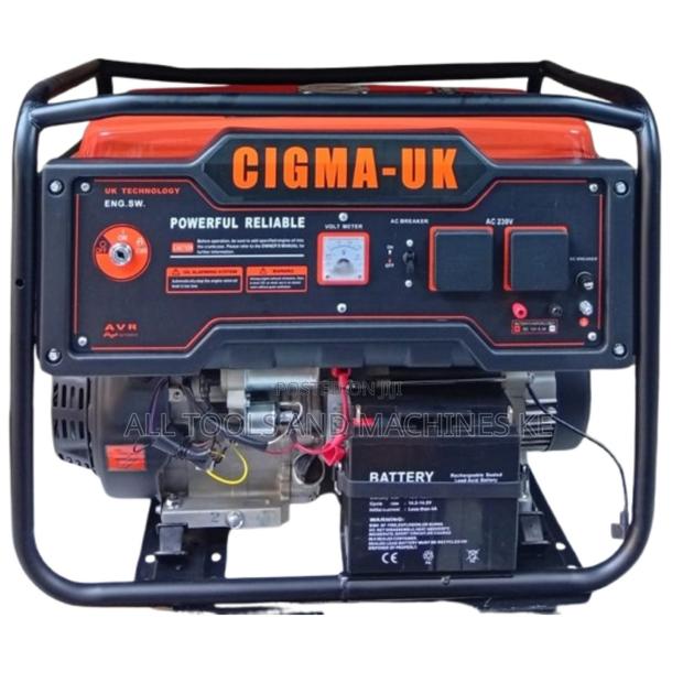 5.5kW CIGMA UK Gasoline Generator 6500AE2