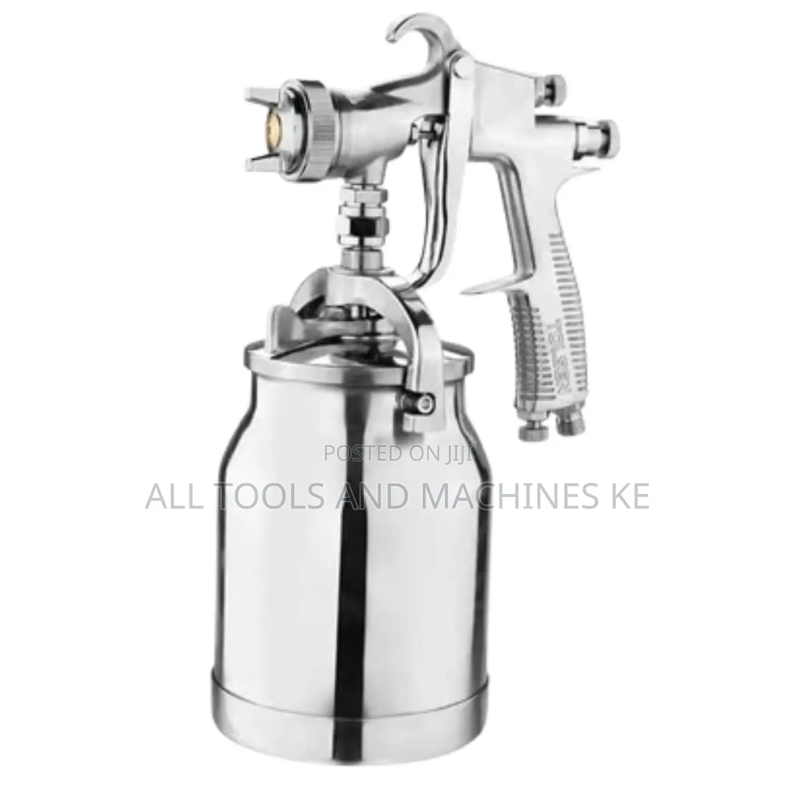 TOLSEN Industrial HVLP Air Spray Gun 1000ml Stainless Steel