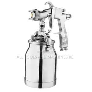 TOLSEN Industrial HVLP Air Spray Gun 1000ml Stainless Steel