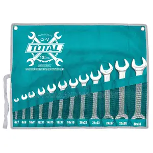 12 Pcs Double Open End Spanner Set THT1023121