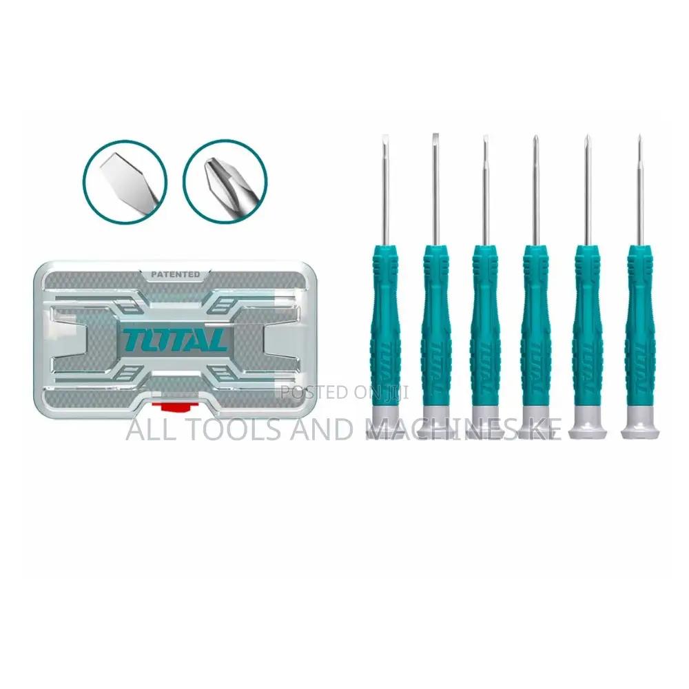 6 Pcs Precision Screwdriver Set THT250PS0601