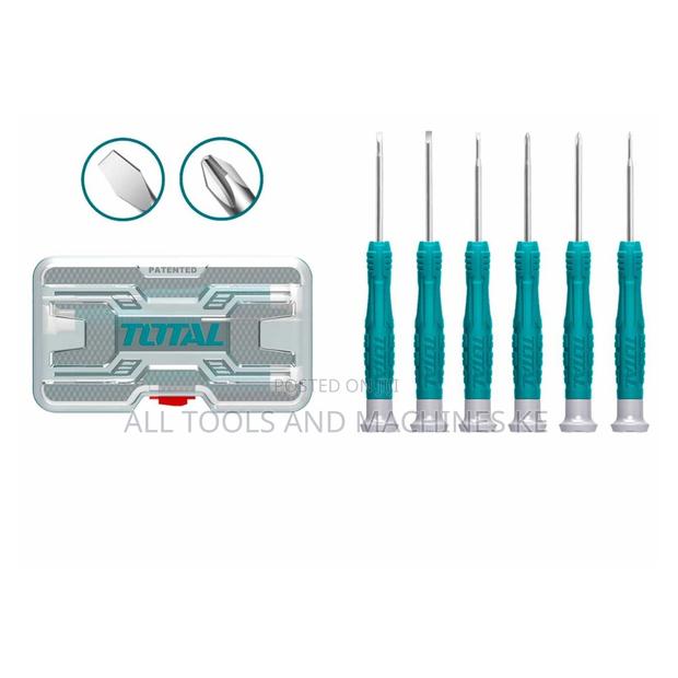 6 Pcs Precision Screwdriver Set THT250PS0601