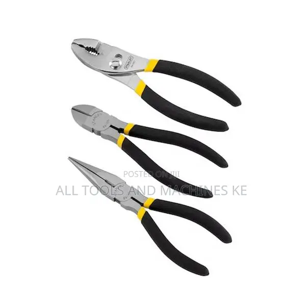 STANLEY PLIERS SET 3 PCS Ultimate Professional Durable Hand Tool Set