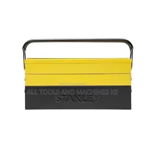 STANLEY 5-Tray Metal Tool Box – Ultimate Heavy-Duty Organized